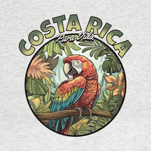 Rainforest Rainbow 🦜 Discover Costa Rica's Scarlet Macaws by Costa Rica Designs